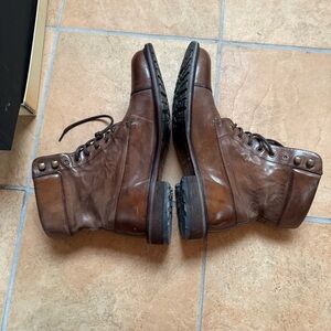 Men's Brown Leather Boots